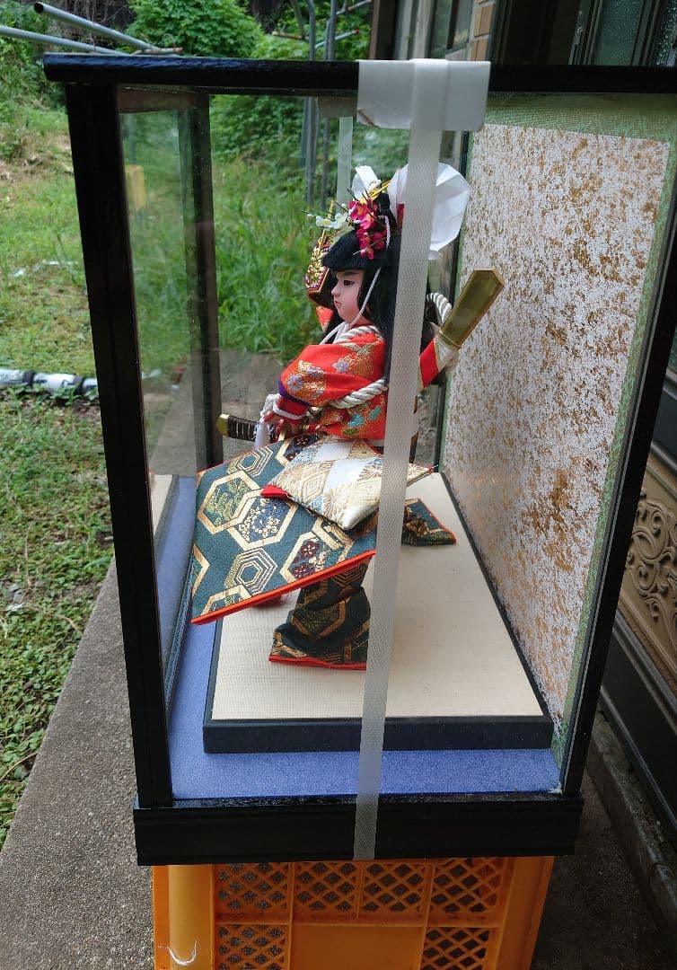 五月人形 瑞半武者人形 兜差  春楓作 (十号)