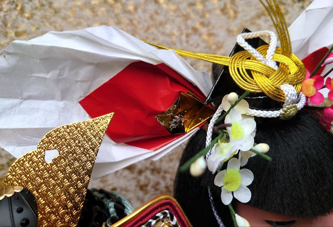 五月人形 瑞半武者人形 兜差  春楓作 (十号)