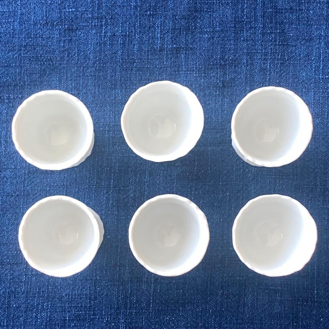 【新品】Richard Ginori ジノリ　磁器製エッグスタンド 4個セット