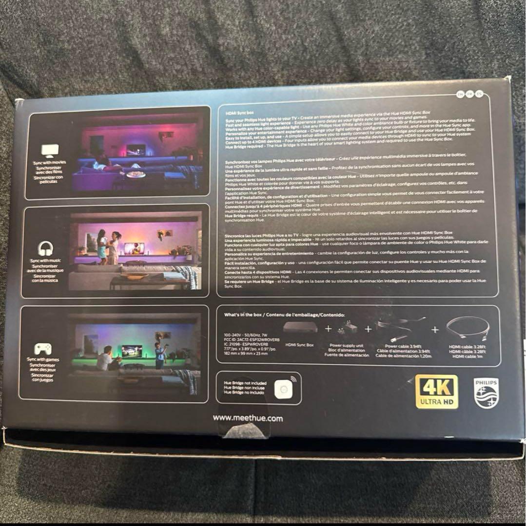 Philips Hue Sync Box テープライト　スマート電球