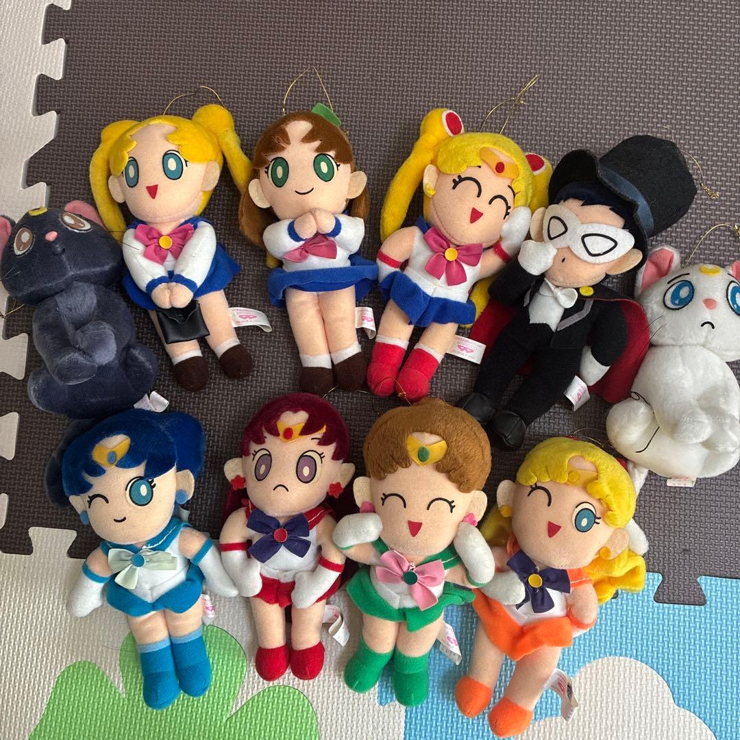 1993年 セーラームーン ぬいぐるみ 10体セット - メルカリ