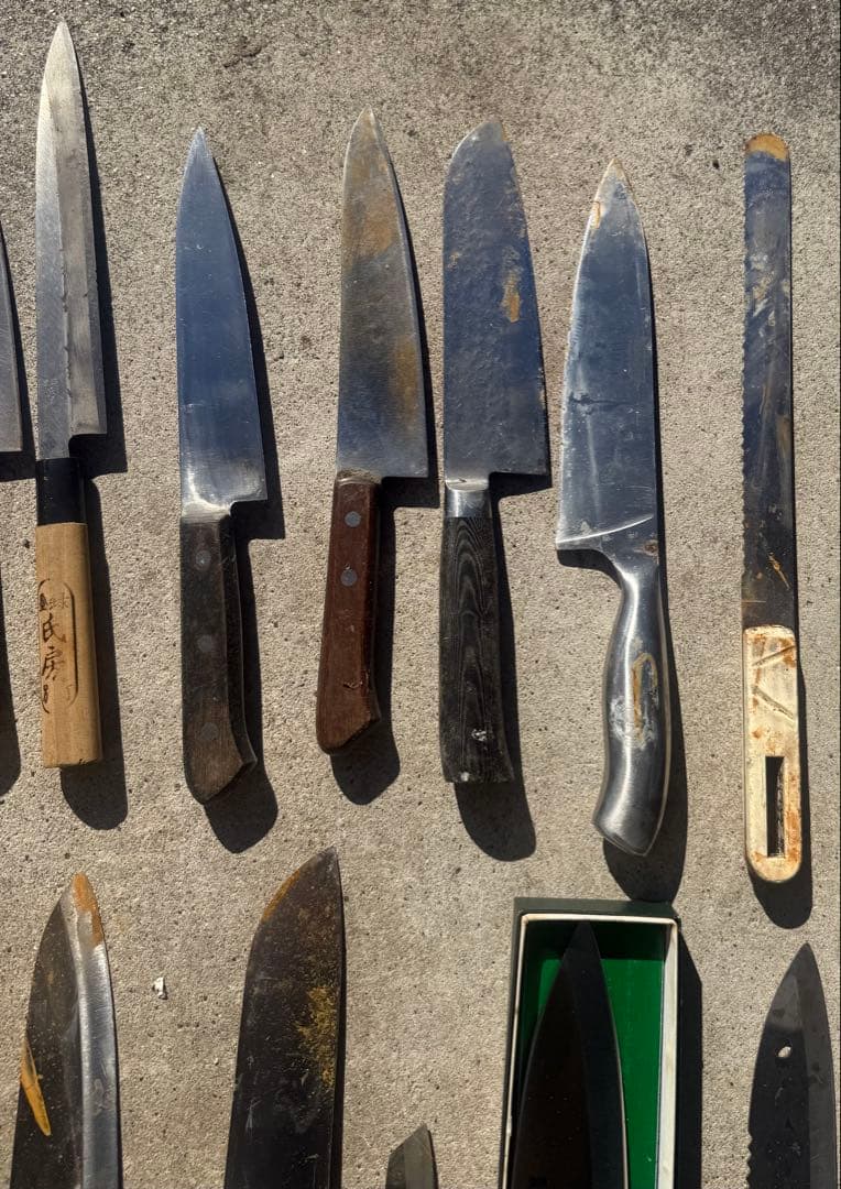 包丁色々70本まとめ売り