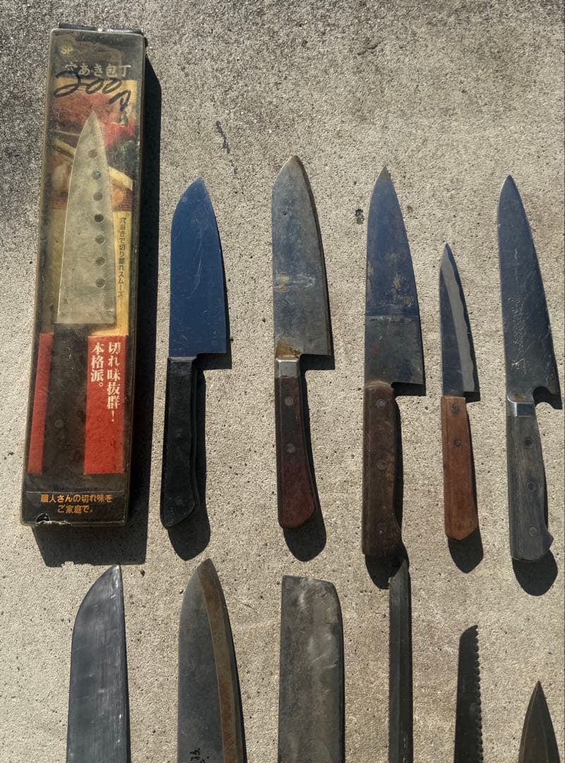 包丁色々70本まとめ売り