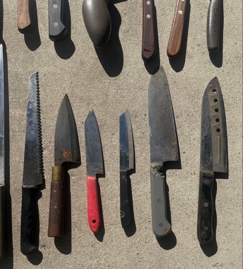 包丁色々70本まとめ売り