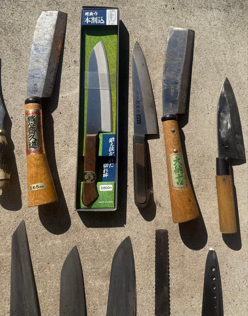 包丁色々70本まとめ売り
