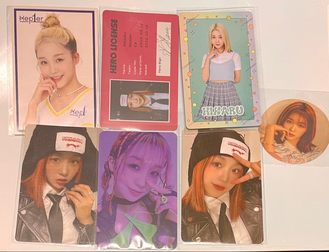 Kep1er ヒカル トレカ等7点まとめ売り - メルカリ