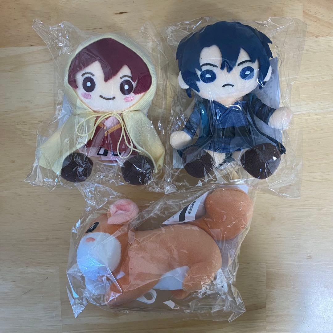 暁のヨナ 原画展 ぬいぐるみ ハク ヨナ プッキュー - メルカリ