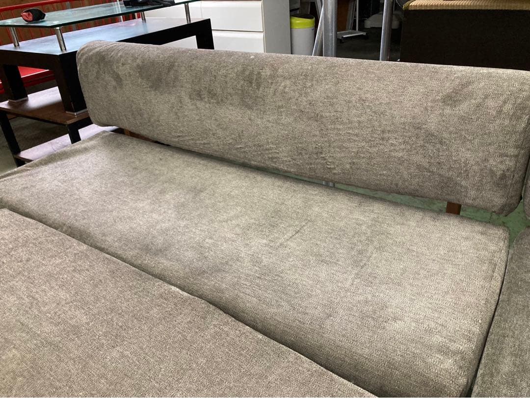 カウチソファ　コーナーソファ　ベルメゾン