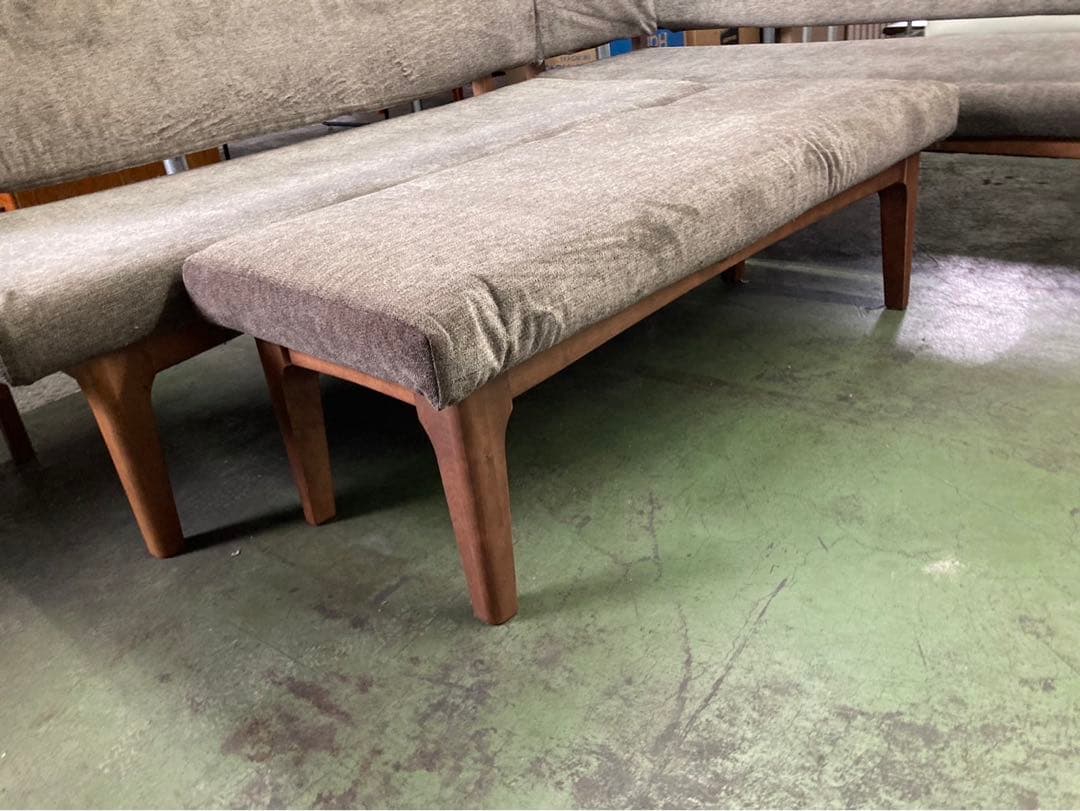 カウチソファ　コーナーソファ　ベルメゾン