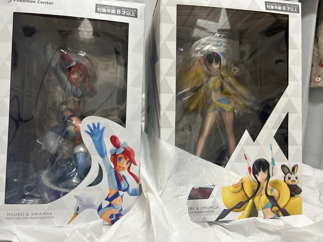 ポケモン　フィギュア　カミツレ、フウロ、ナンジャモセット！