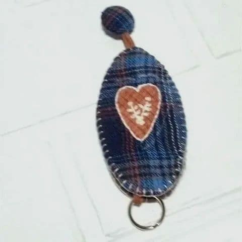 【パッチワーク・キルト】スマホショルダーケース&小物セット 《1点物》