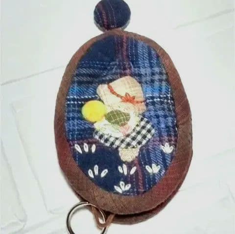 【パッチワーク・キルト】スマホショルダーケース&小物セット 《1点物》