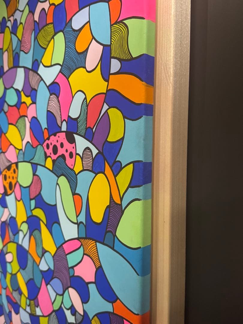 カラフルな抽象アート 絵画