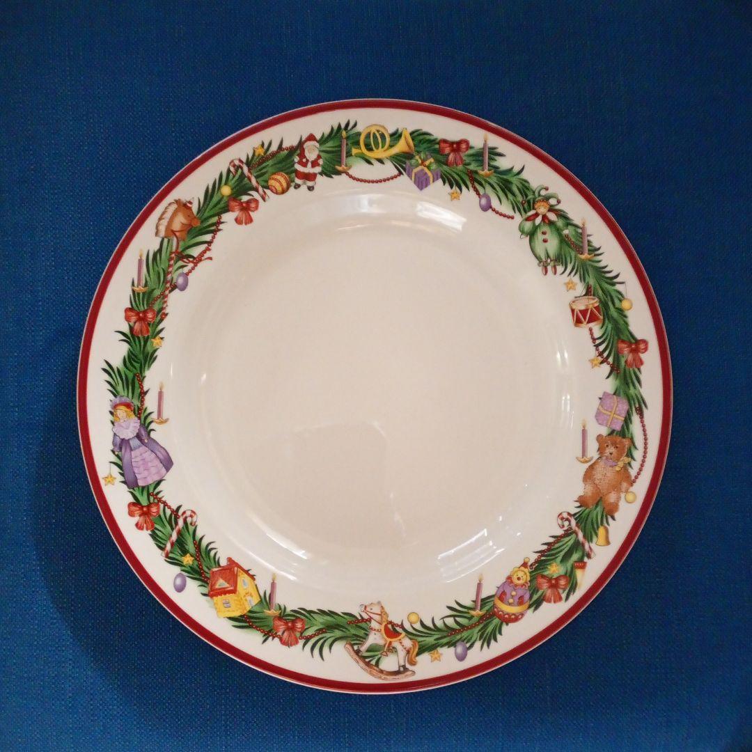 スポード　クリスマス　プレート　27.5cm　新品未使用　一級品　イギリス製