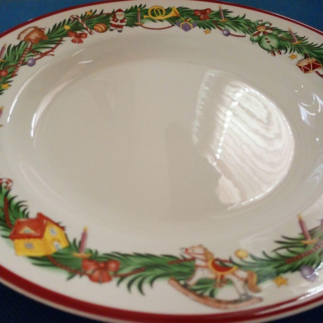 スポード　クリスマス　プレート　27.5cm　新品未使用　一級品　イギリス製