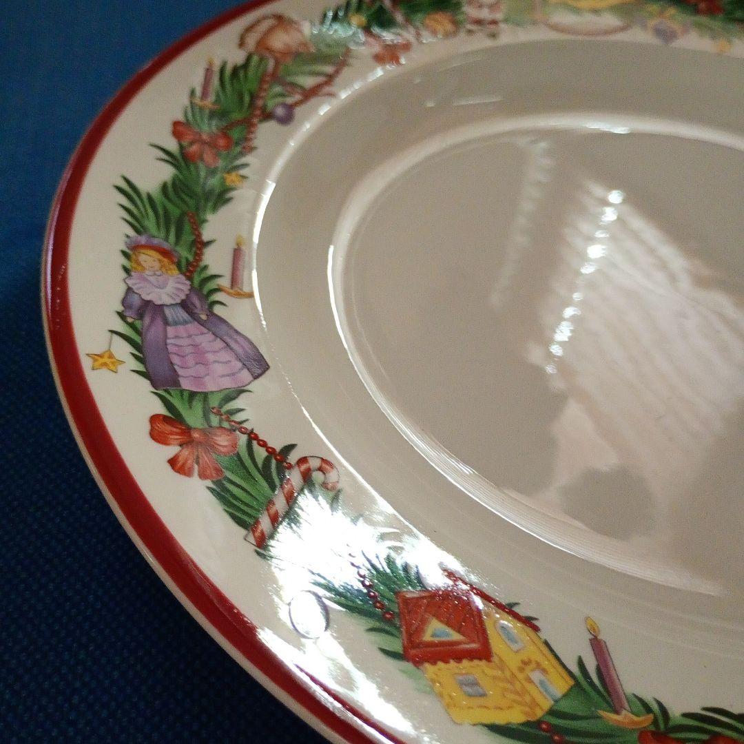 スポード　クリスマス　プレート　27.5cm　新品未使用　一級品　イギリス製
