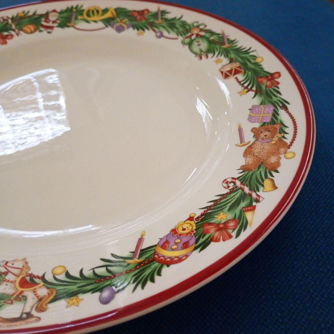 スポード　クリスマス　プレート　27.5cm　新品未使用　一級品　イギリス製