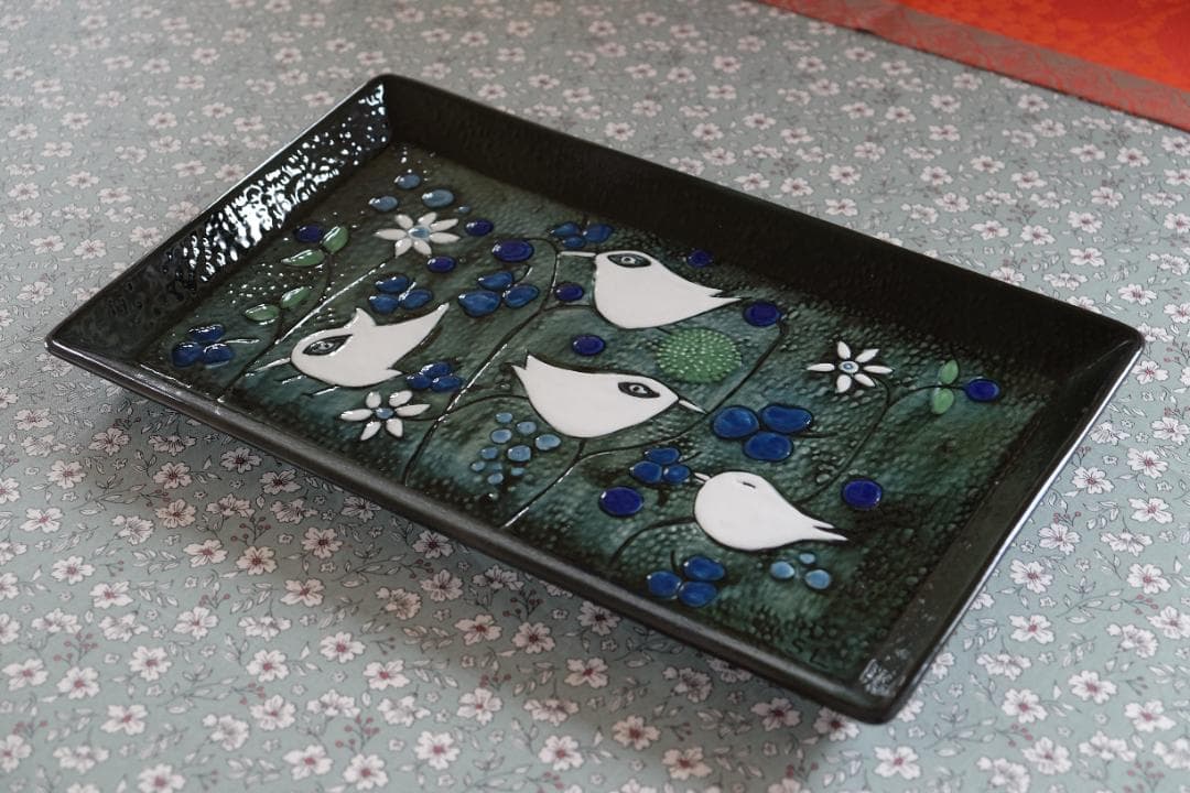 ロールストランド/シルヴィア・レウショヴィウス/陶板/プレート