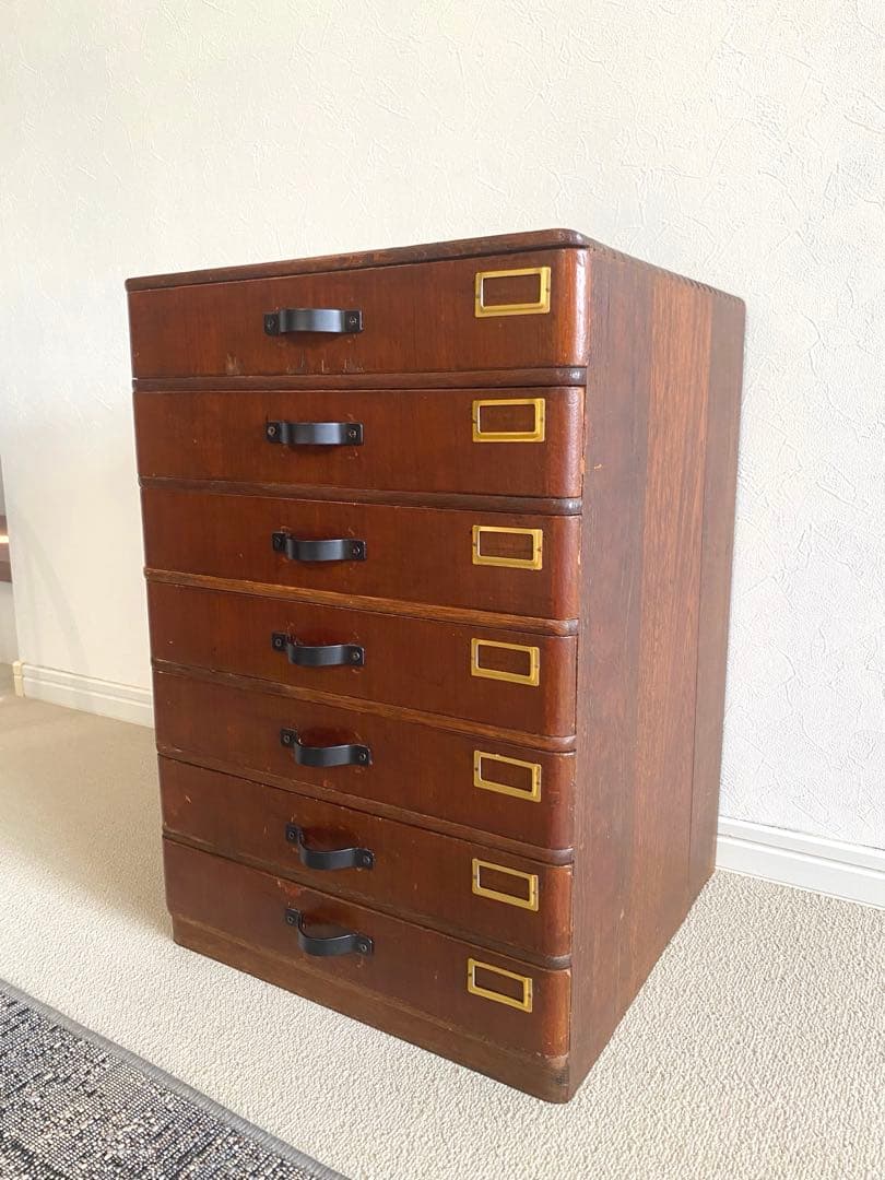 アンティーク　整理箪笥　引き出し