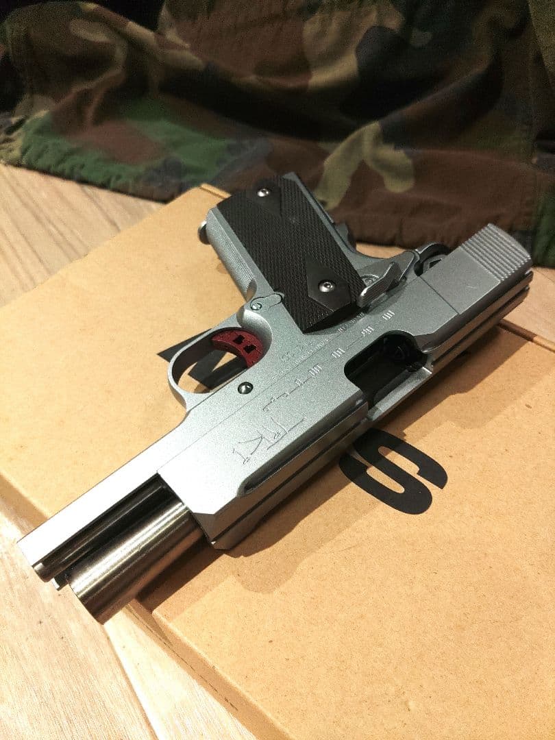 WA SVインフィニティ Tiki 限定カスタム ガスブロ ガバメント　動作品