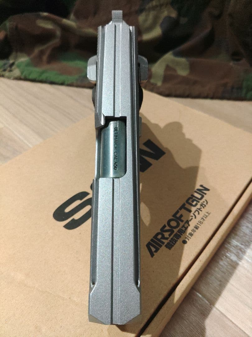 WA SVインフィニティ Tiki 限定カスタム ガスブロ ガバメント　動作品