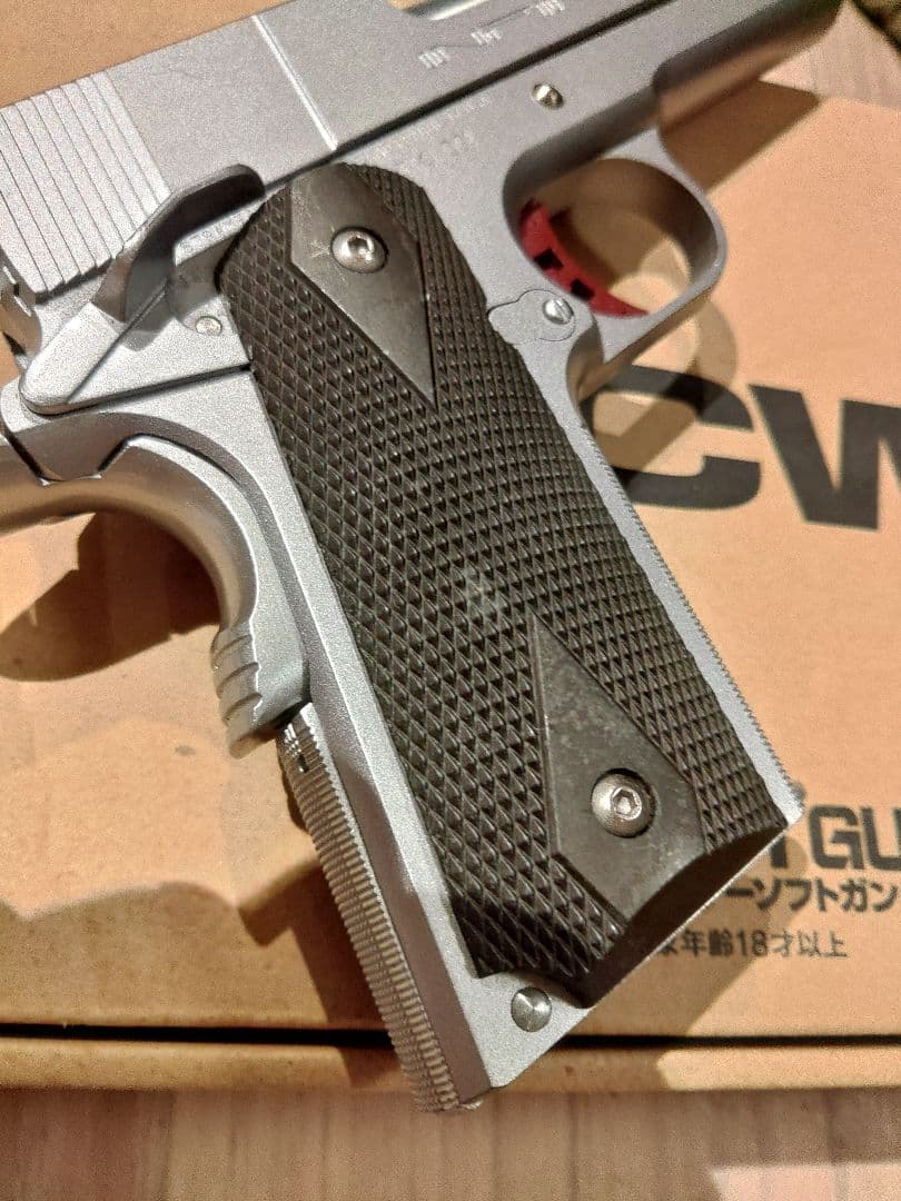 WA SVインフィニティ Tiki 限定カスタム ガスブロ ガバメント　動作品