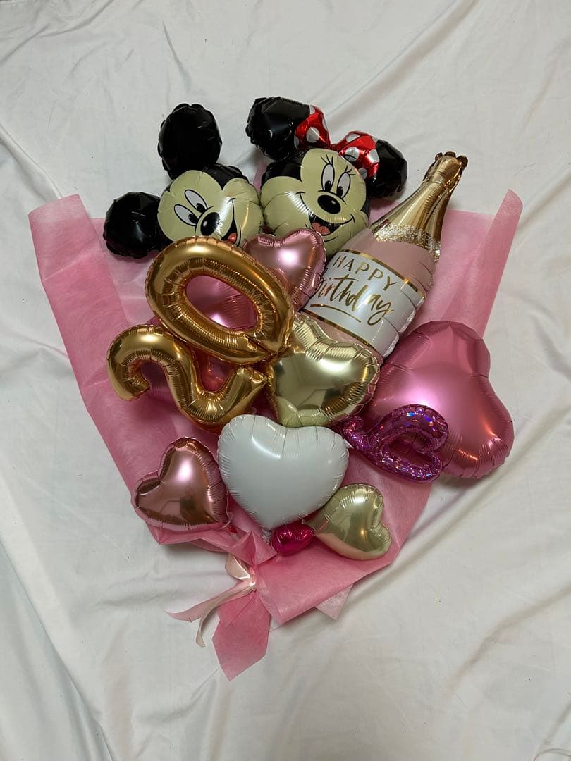 2026 成人式　バルーン花束　ブーケ　名前　卒業式　数字　オーダー