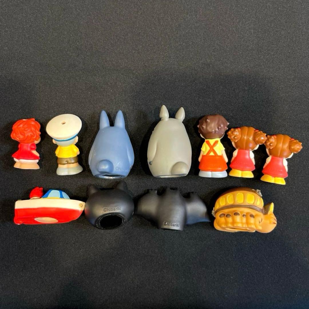 廃盤・希少】となりのトトロ 崖の上のポニョ ジブリ 指人形 セット