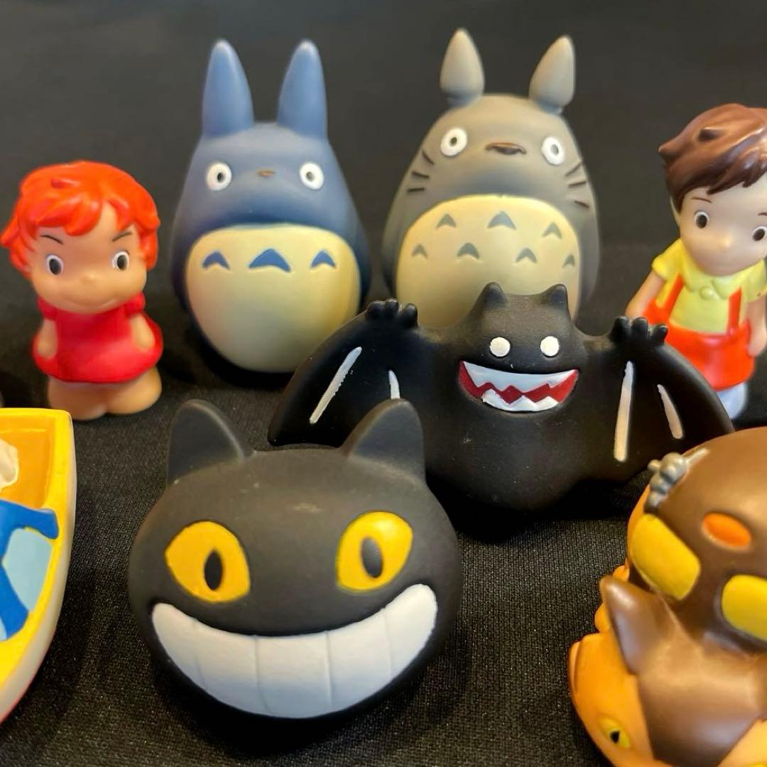 廃盤・希少】となりのトトロ 崖の上のポニョ ジブリ 指人形 セット