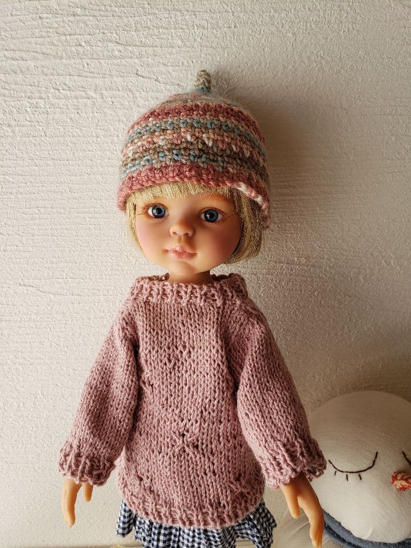 パオラドール　アウトフィット　とんがり帽子とカーディガンのセット