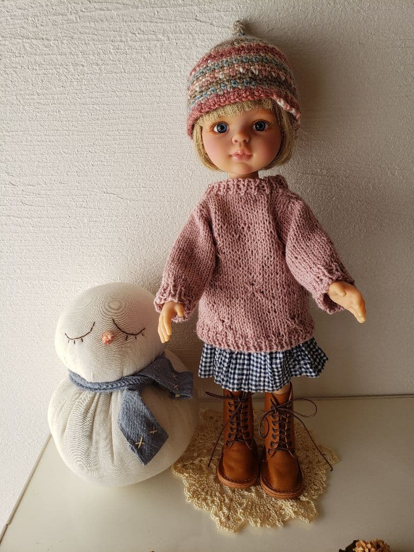 パオラドール　アウトフィット　とんがり帽子とカーディガンのセット