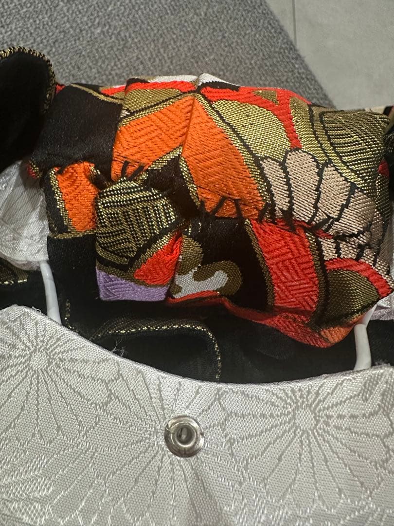 二部式　だらり帯　作り帯　七五三　7歳　ハーフ成人式