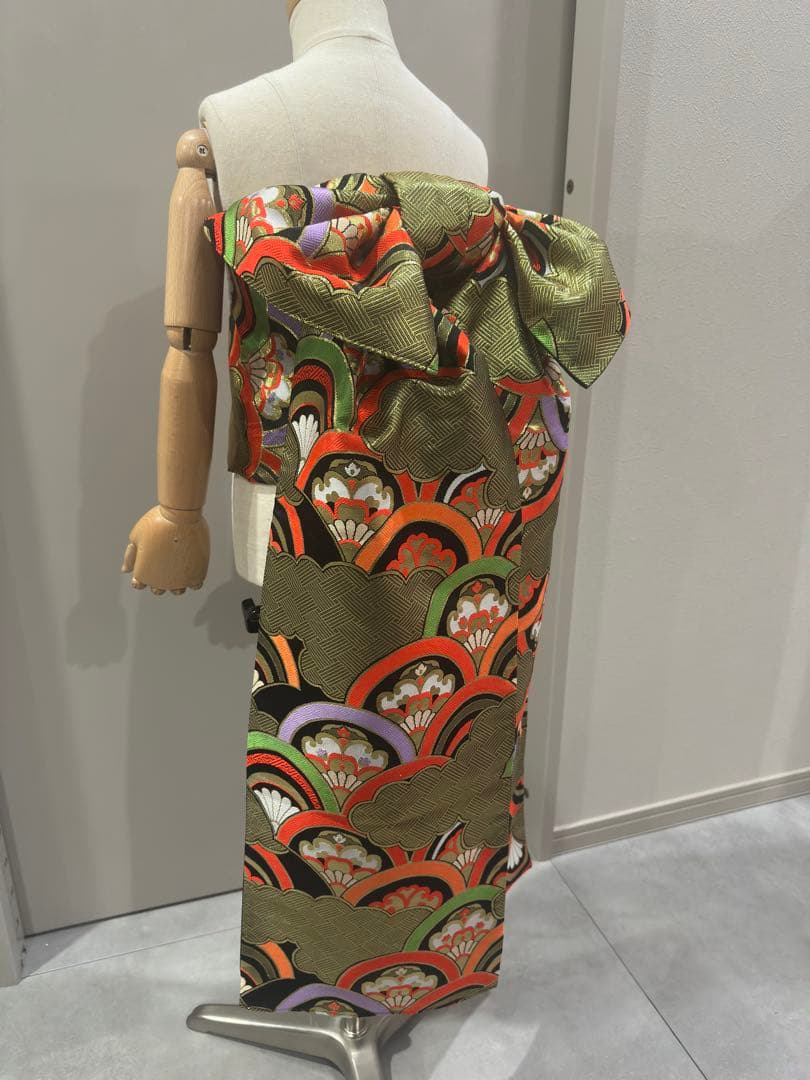 二部式　だらり帯　作り帯　七五三　7歳　ハーフ成人式