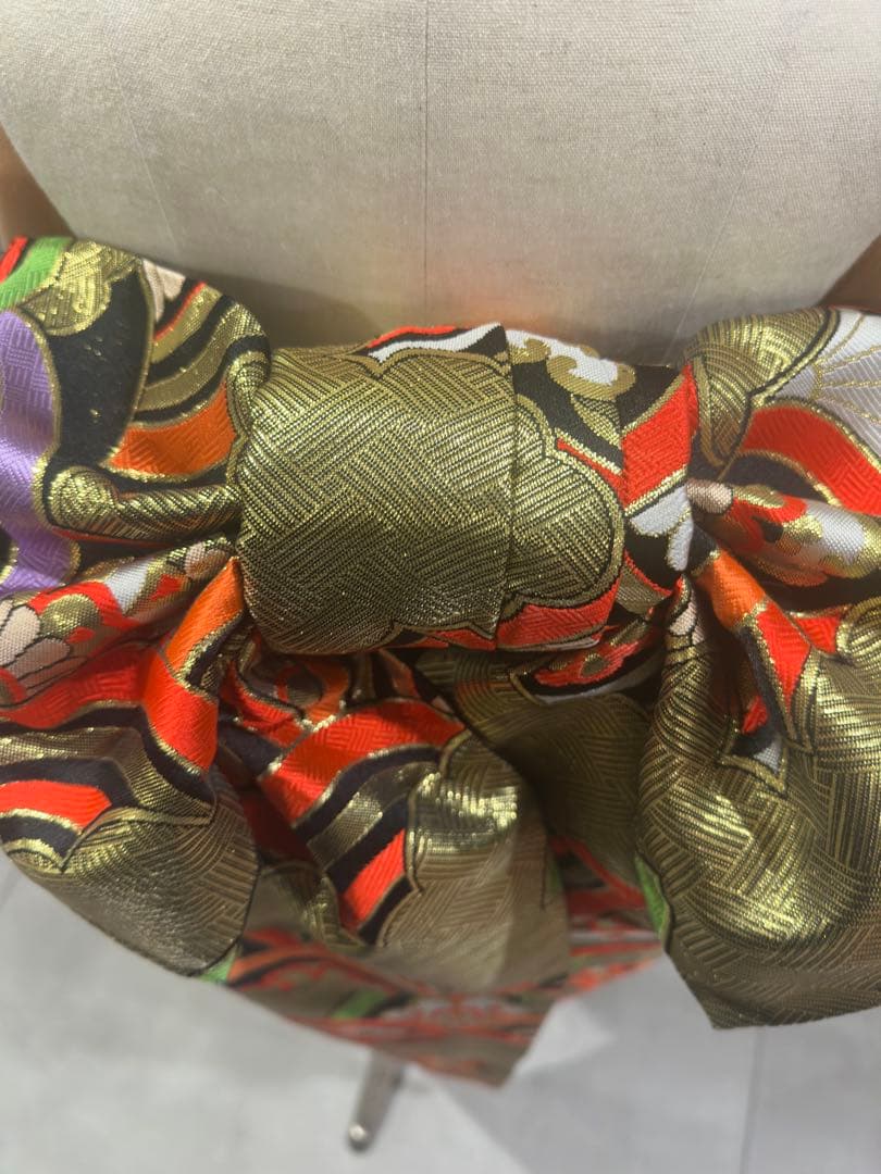 二部式　だらり帯　作り帯　七五三　7歳　ハーフ成人式