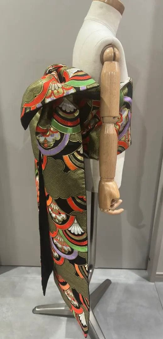 二部式　だらり帯　作り帯　七五三　7歳　ハーフ成人式