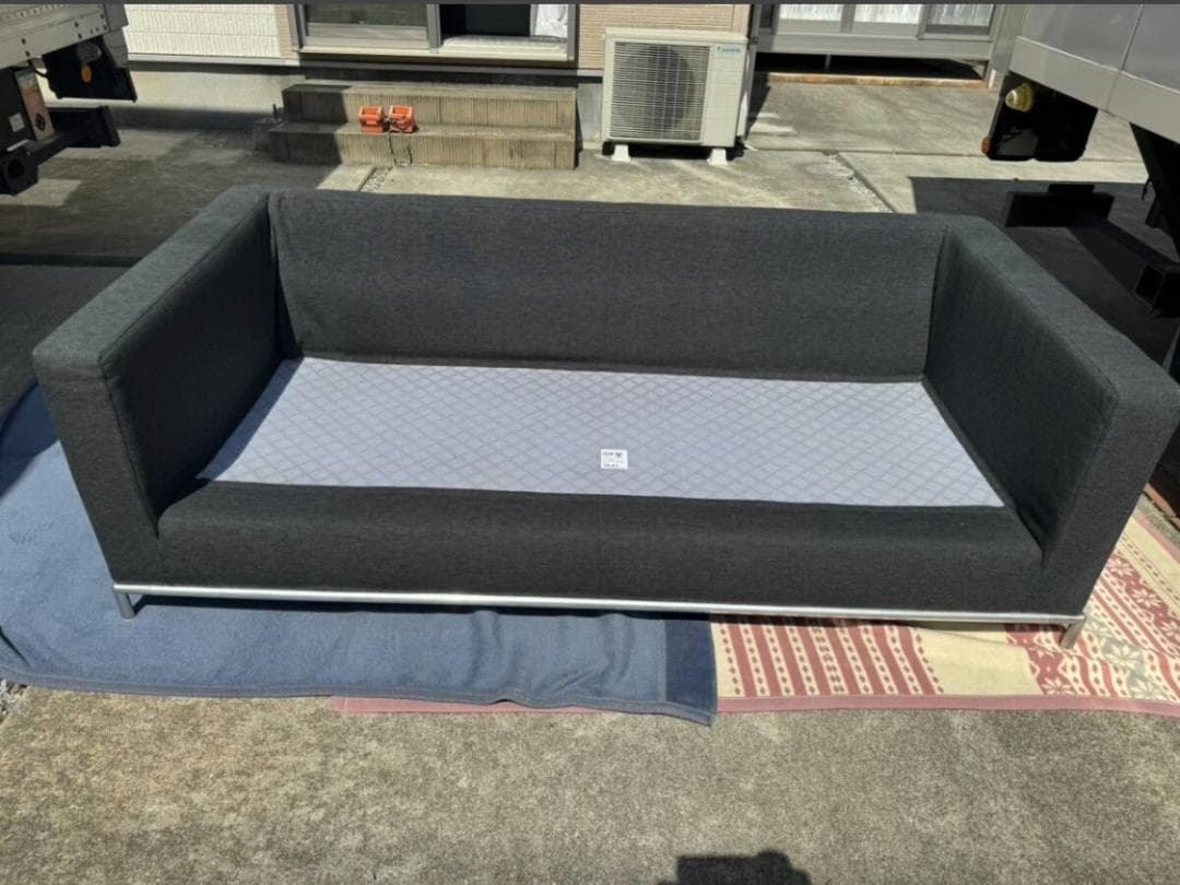 B＆B ITALIA イタリア e/ジョージ 3Pソファ ファブリック