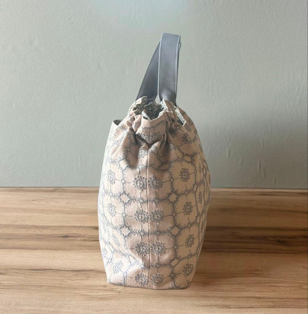 【Yuki様オーダー】ミナペルホネンハンドメイドシャーリングバッグ