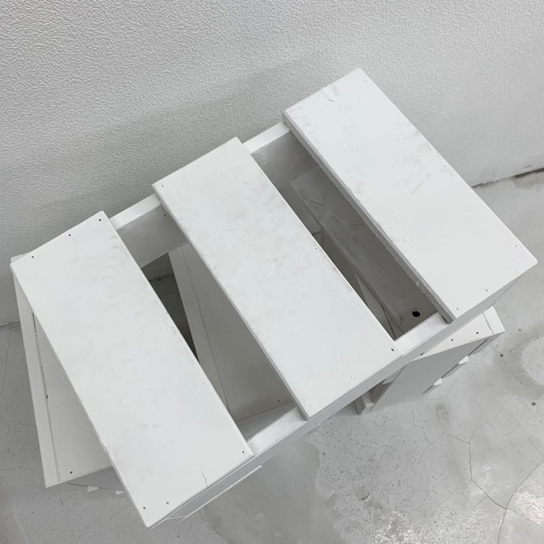 箱馬 ヒノキ ホワイト ４個セット