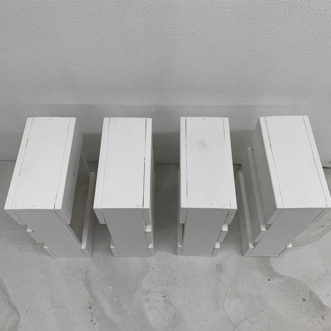 箱馬 ヒノキ ホワイト ４個セット