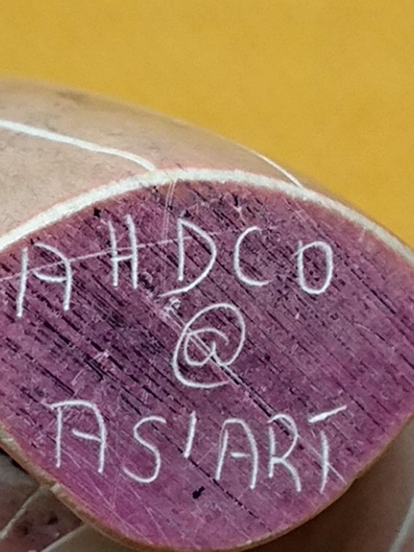 ビンテージ　カバ　石彫　オブジェ　置物　インテリア　工芸品　美術品　A1315