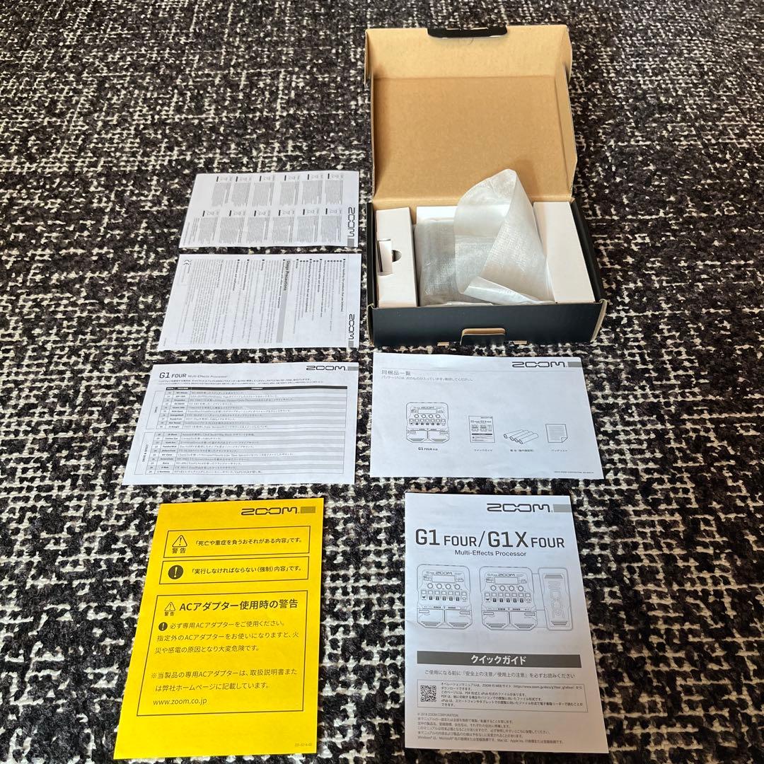 値下ZOOM G1 FOUR ギターエフェクター
