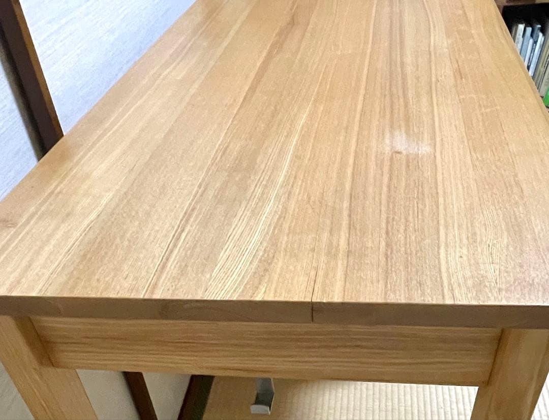 無印良品ナチュラルウッド シンプルデスク（キャビネットは別売り）