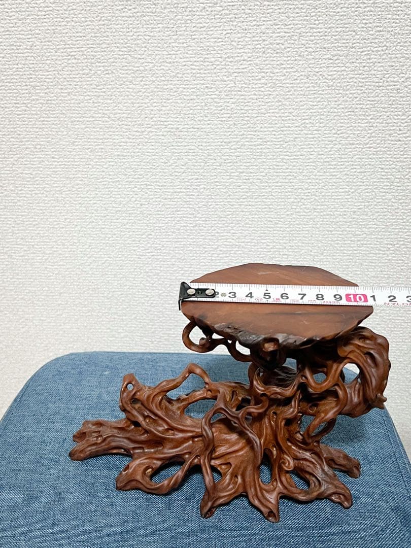 流木風 木製盆栽スタンド 植木台のみ Bonsai Stand Pot - メルカリ