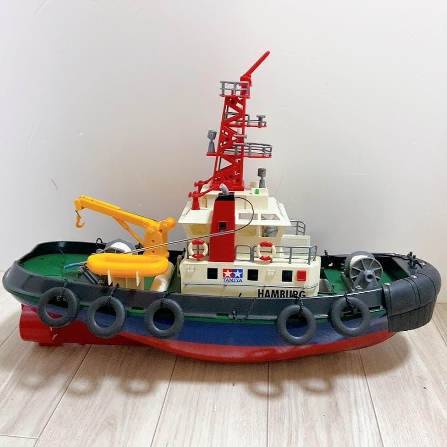 TAMIYA RC HARBOUR BOAT 電動RCボート ラジコン - メルカリ