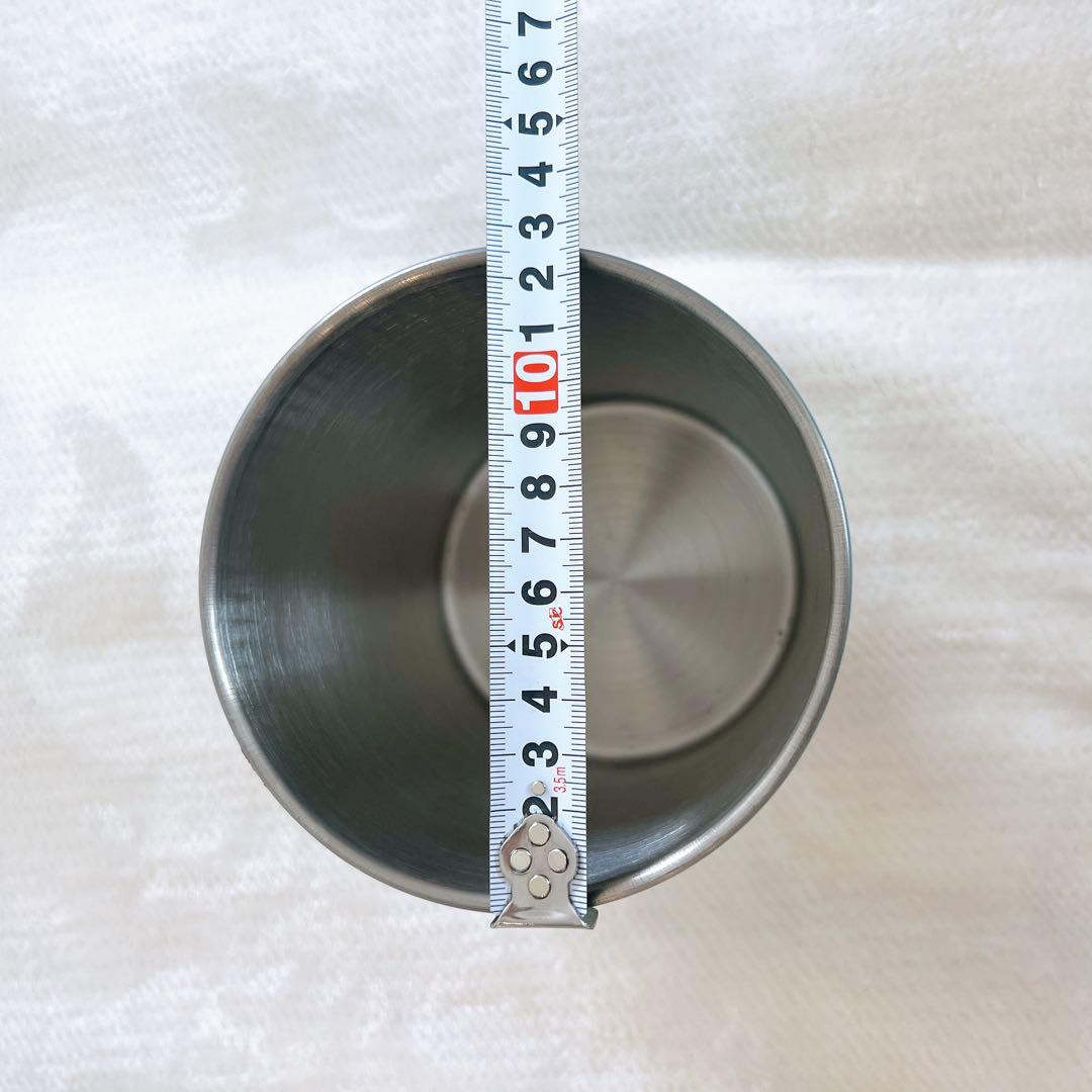 調理器具入れ キッチンツール ステンレス製コップ 食器 重たい 錆びにくい 水色