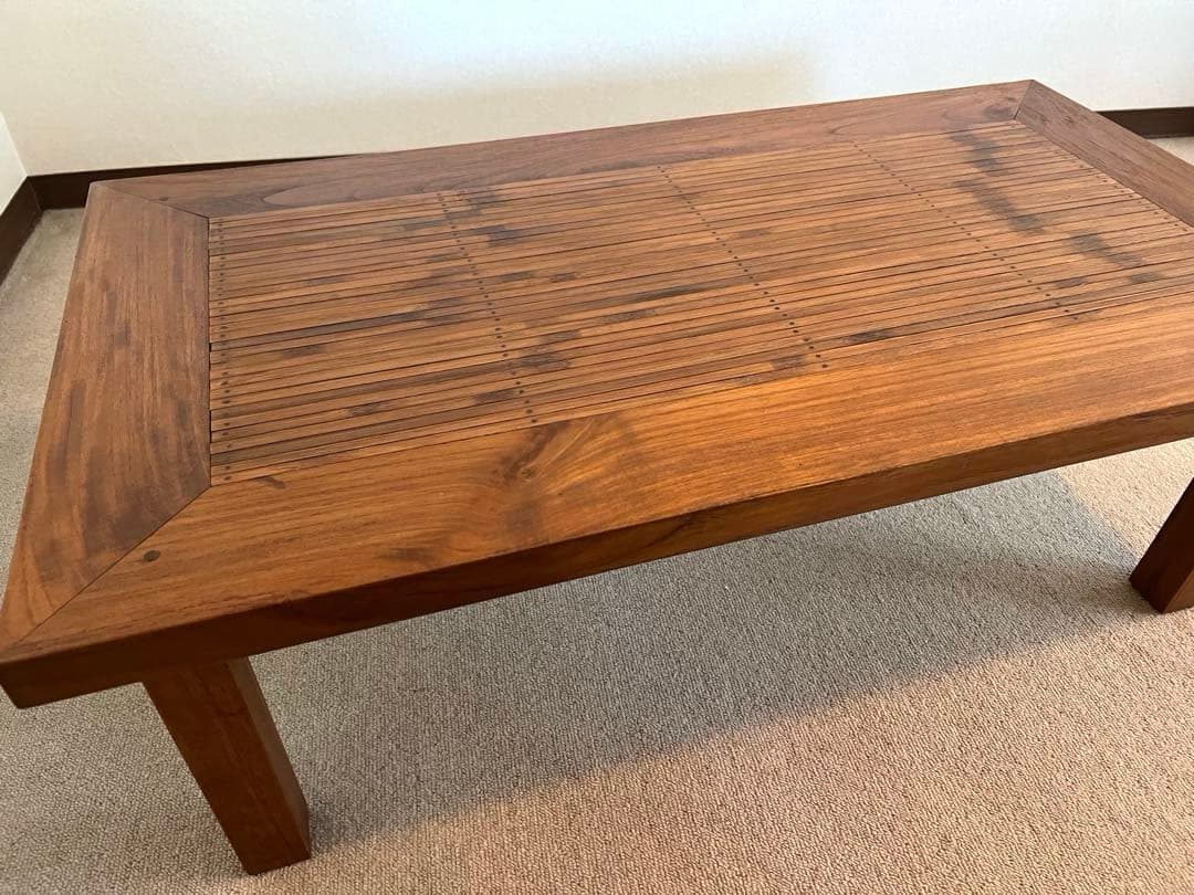 アジアン家具 天然木＆竹製 センターテーブル ローテーブル バリ インドネシア