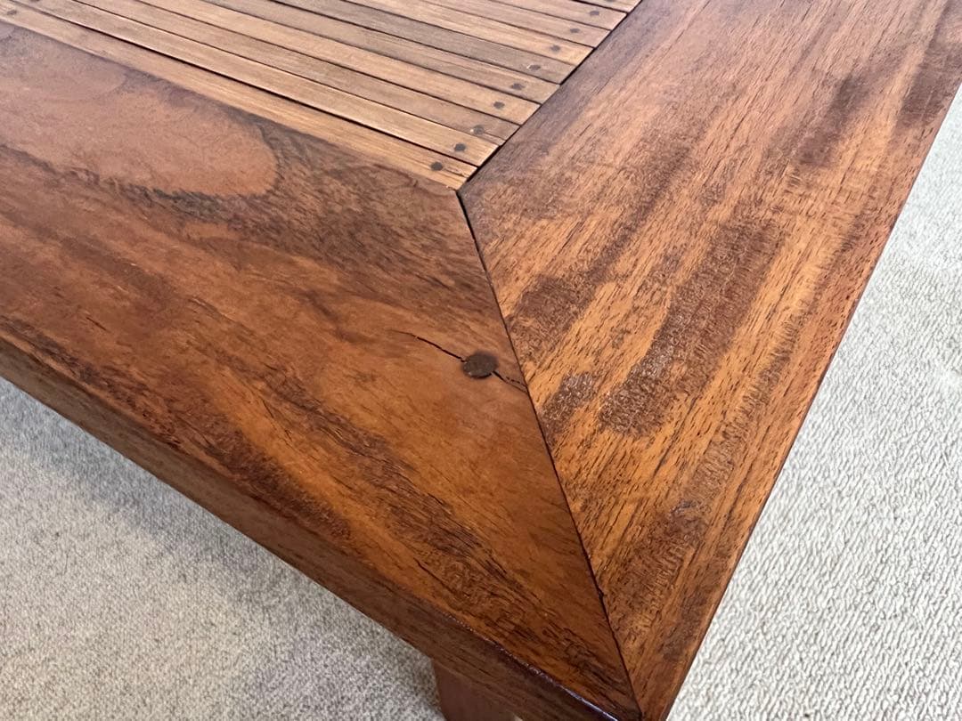 アジアン家具 天然木＆竹製 センターテーブル ローテーブル バリ インドネシア