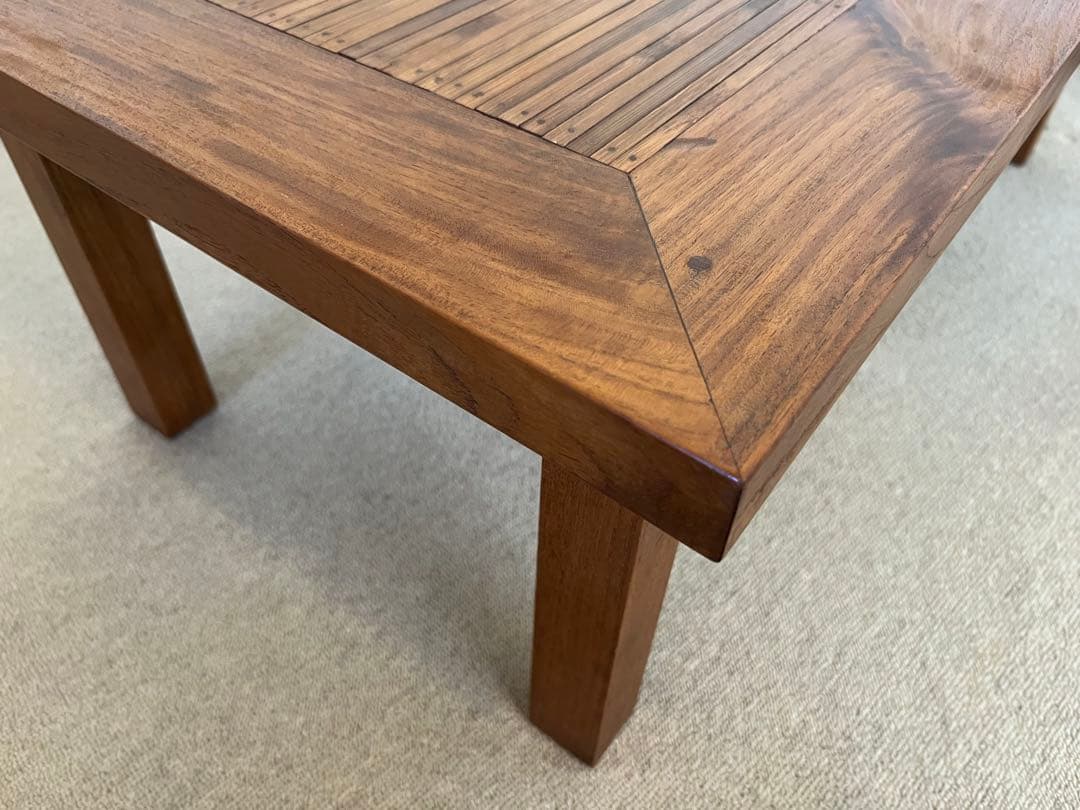 アジアン家具 天然木＆竹製 センターテーブル ローテーブル バリ インドネシア