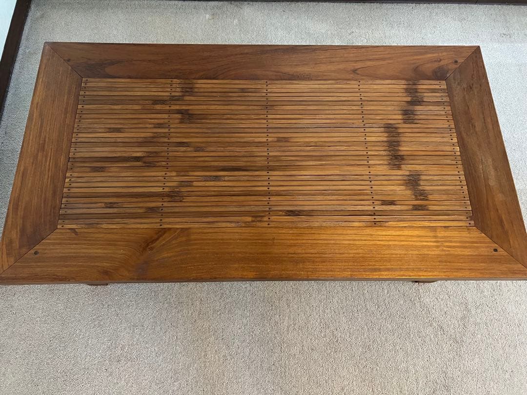 アジアン家具 天然木＆竹製 センターテーブル ローテーブル バリ インドネシア