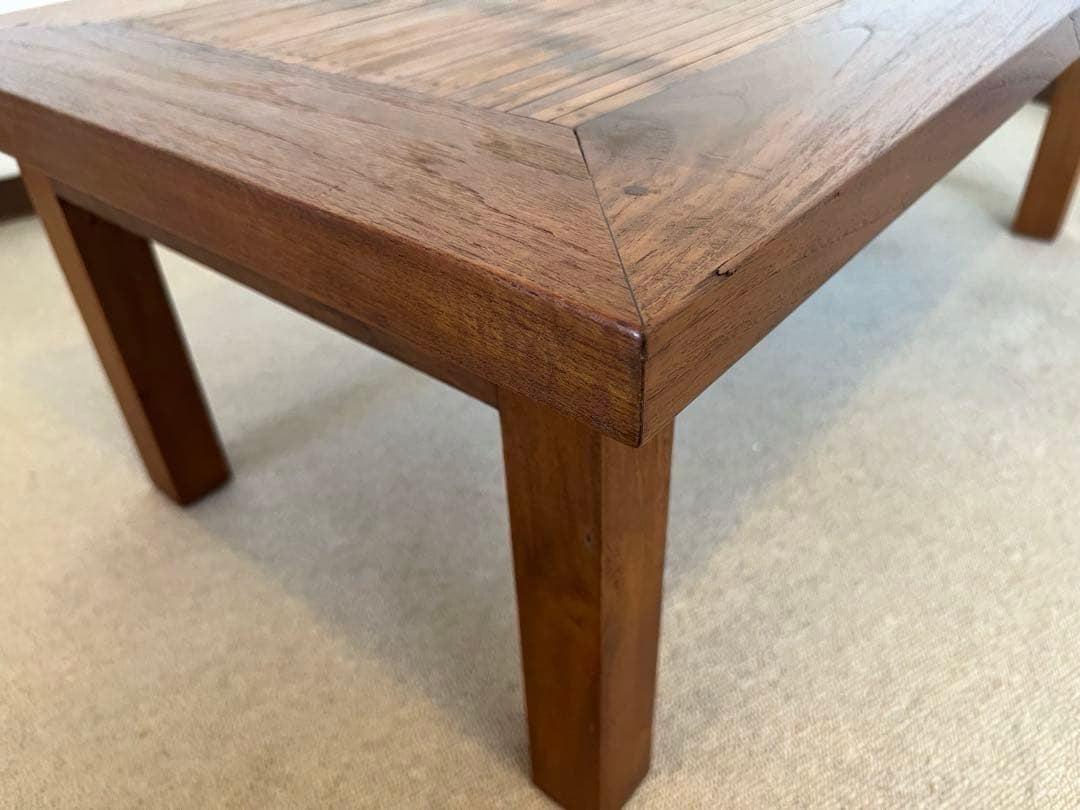 アジアン家具 天然木＆竹製 センターテーブル ローテーブル バリ インドネシア